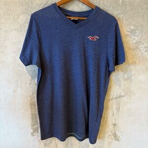 Hollister Preppy Y2K V-Neck Mn’s T-Shirt Sz XL